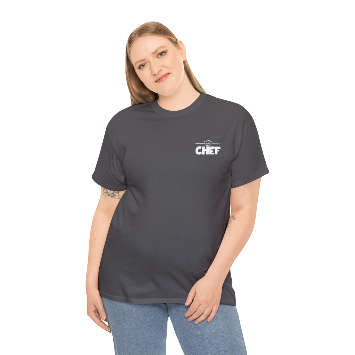 Unisex Heavy Cotton Tee - Chef - Culinary Master - Image 100