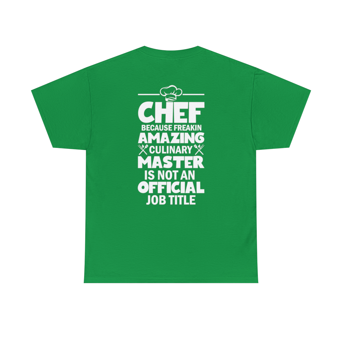 Unisex Heavy Cotton Tee - Chef - Culinary Master - Image 85
