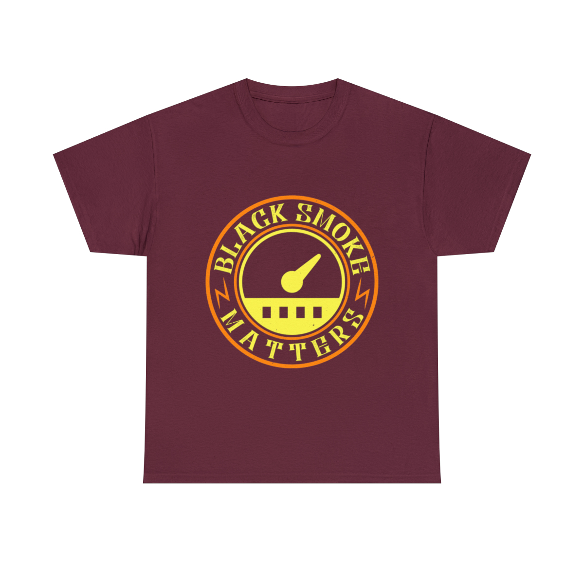 Unisex Heavy Cotton Tee - Black Smoke Matters - Image 14