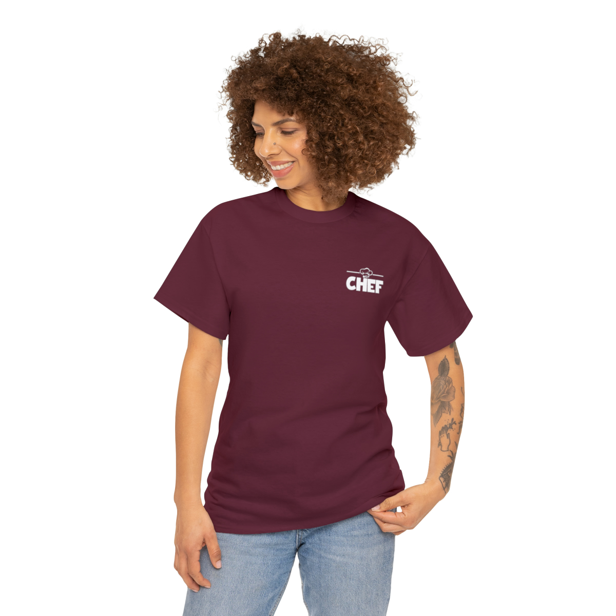 Unisex Heavy Cotton Tee - Chef - Culinary Master - Image 27