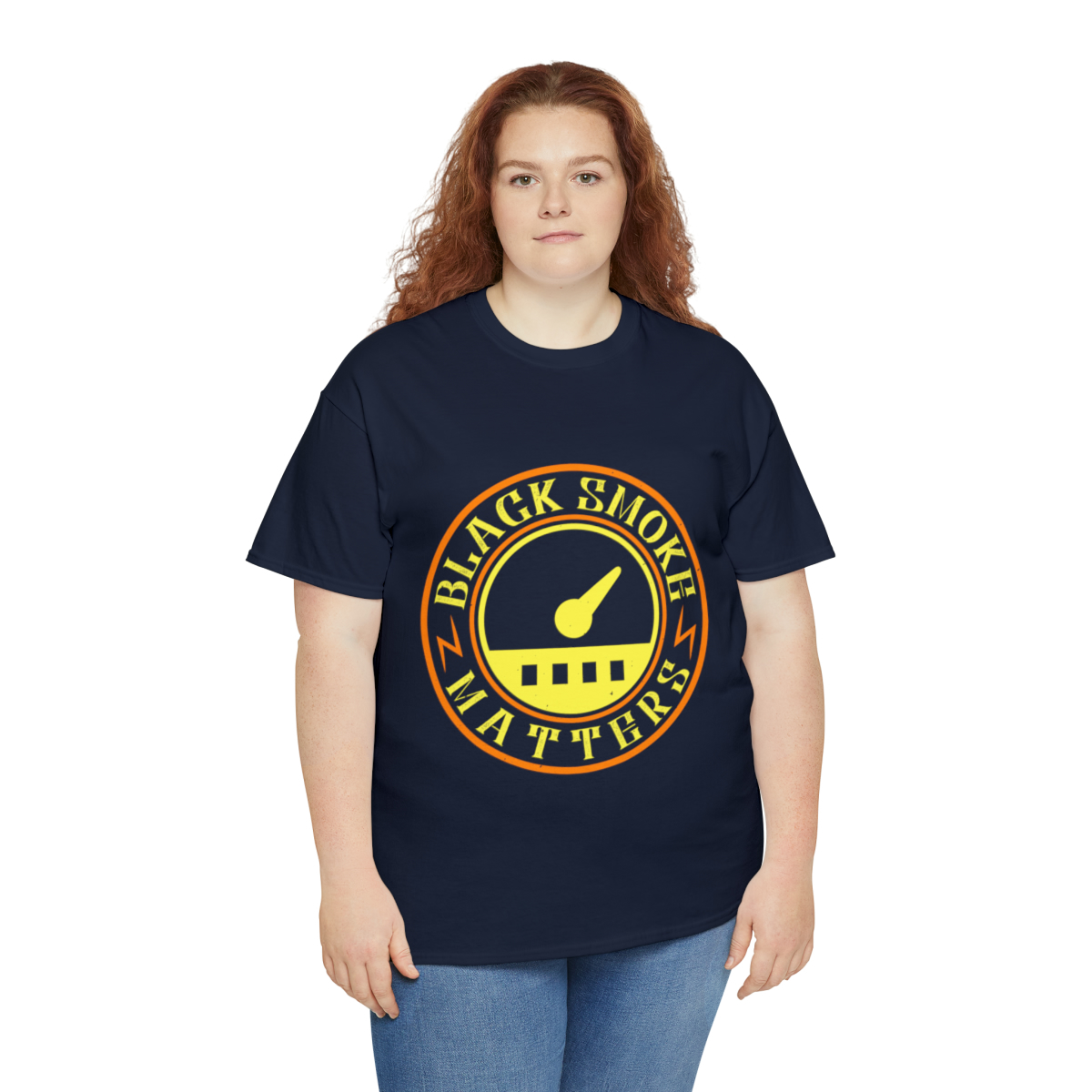 Unisex Heavy Cotton Tee - Black Smoke Matters - Image 103