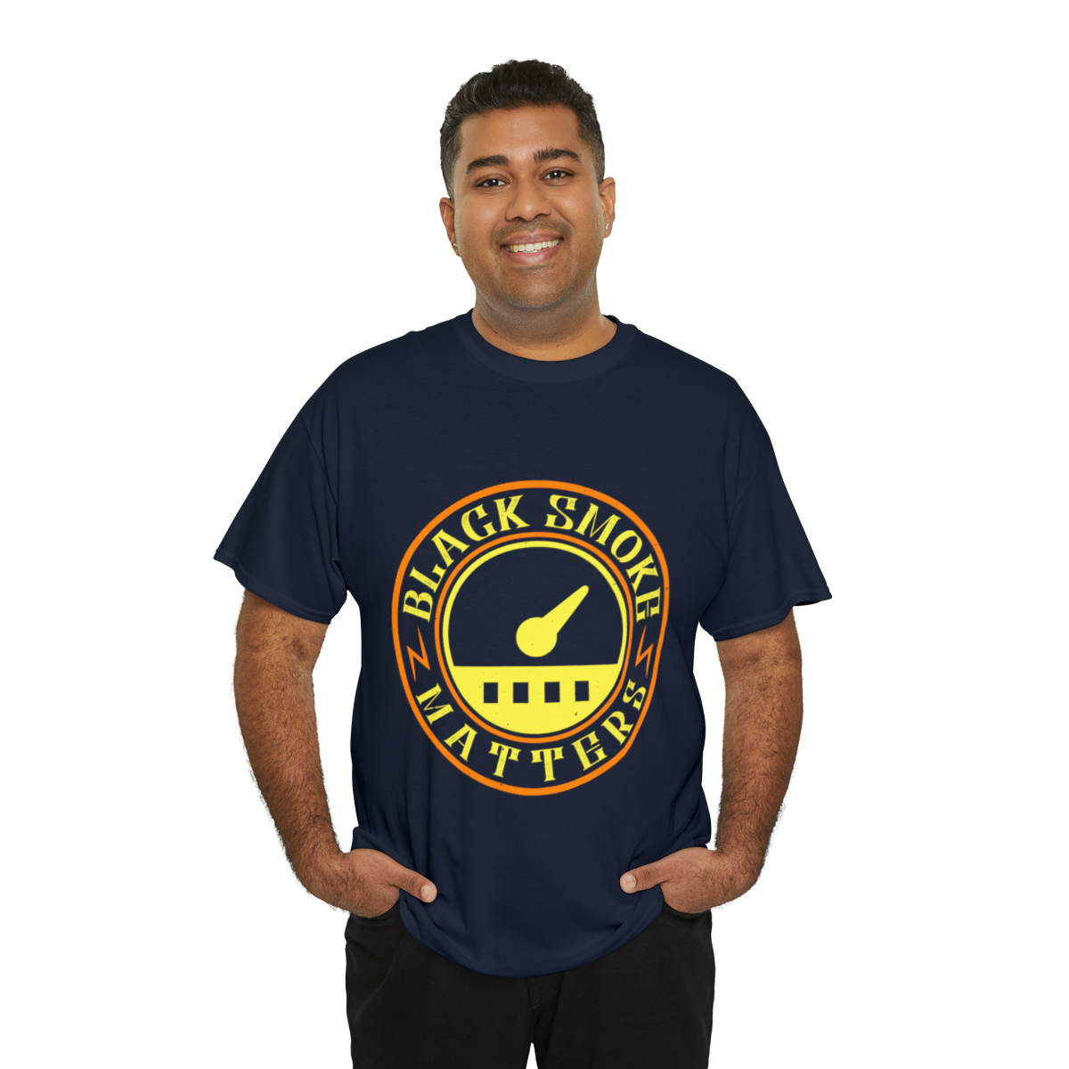 Unisex Heavy Cotton Tee - Black Smoke Matters - Image 104