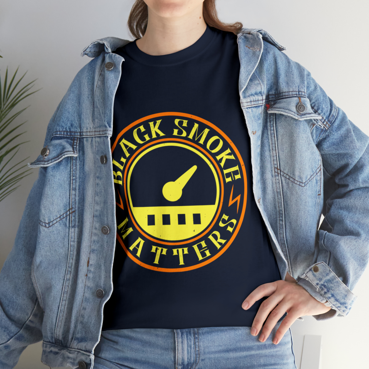 Unisex Heavy Cotton Tee - Black Smoke Matters - Image 105