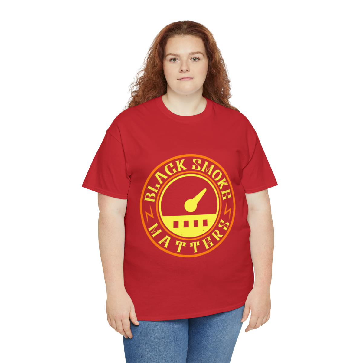 Unisex Heavy Cotton Tee - Black Smoke Matters - Image 115