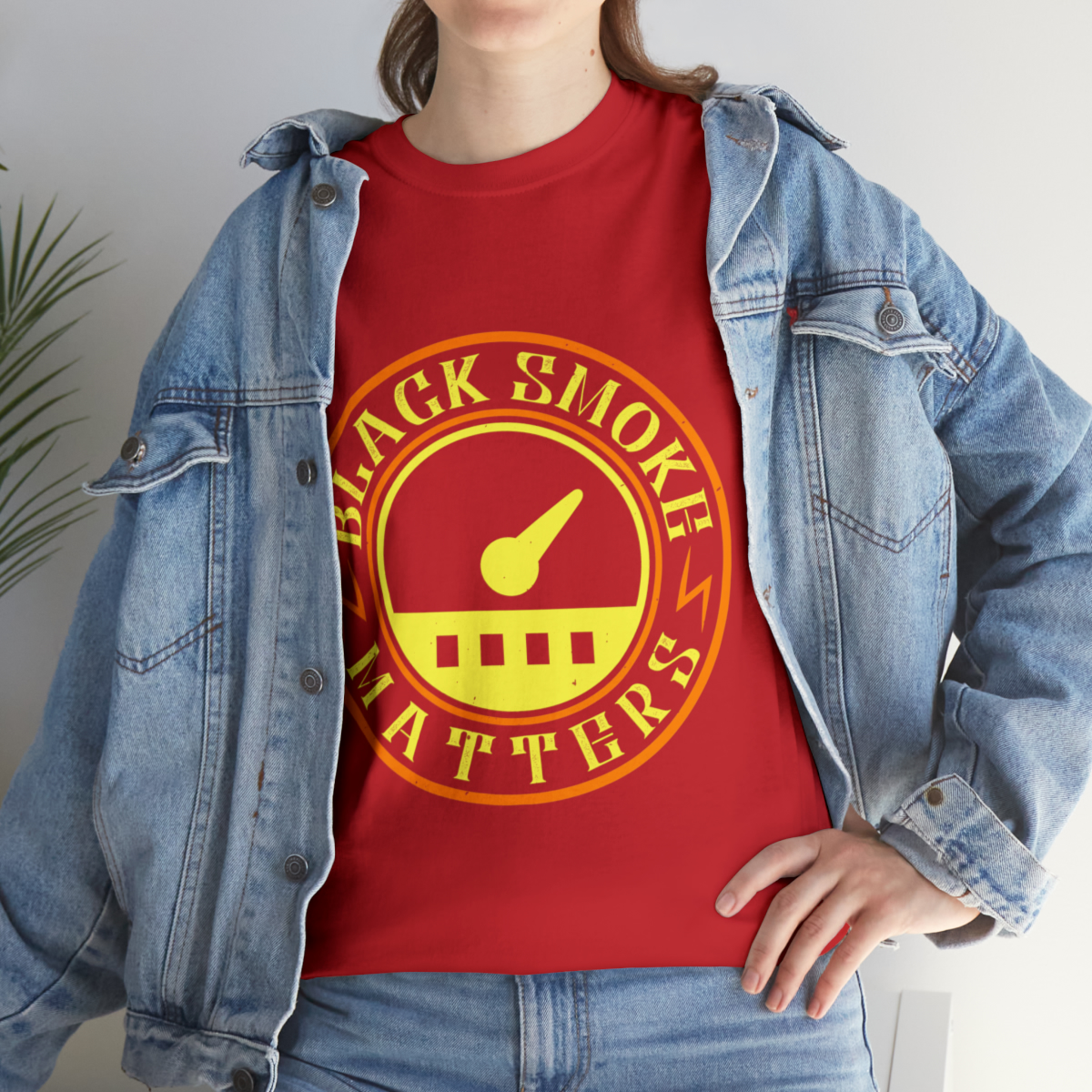 Unisex Heavy Cotton Tee - Black Smoke Matters - Image 117