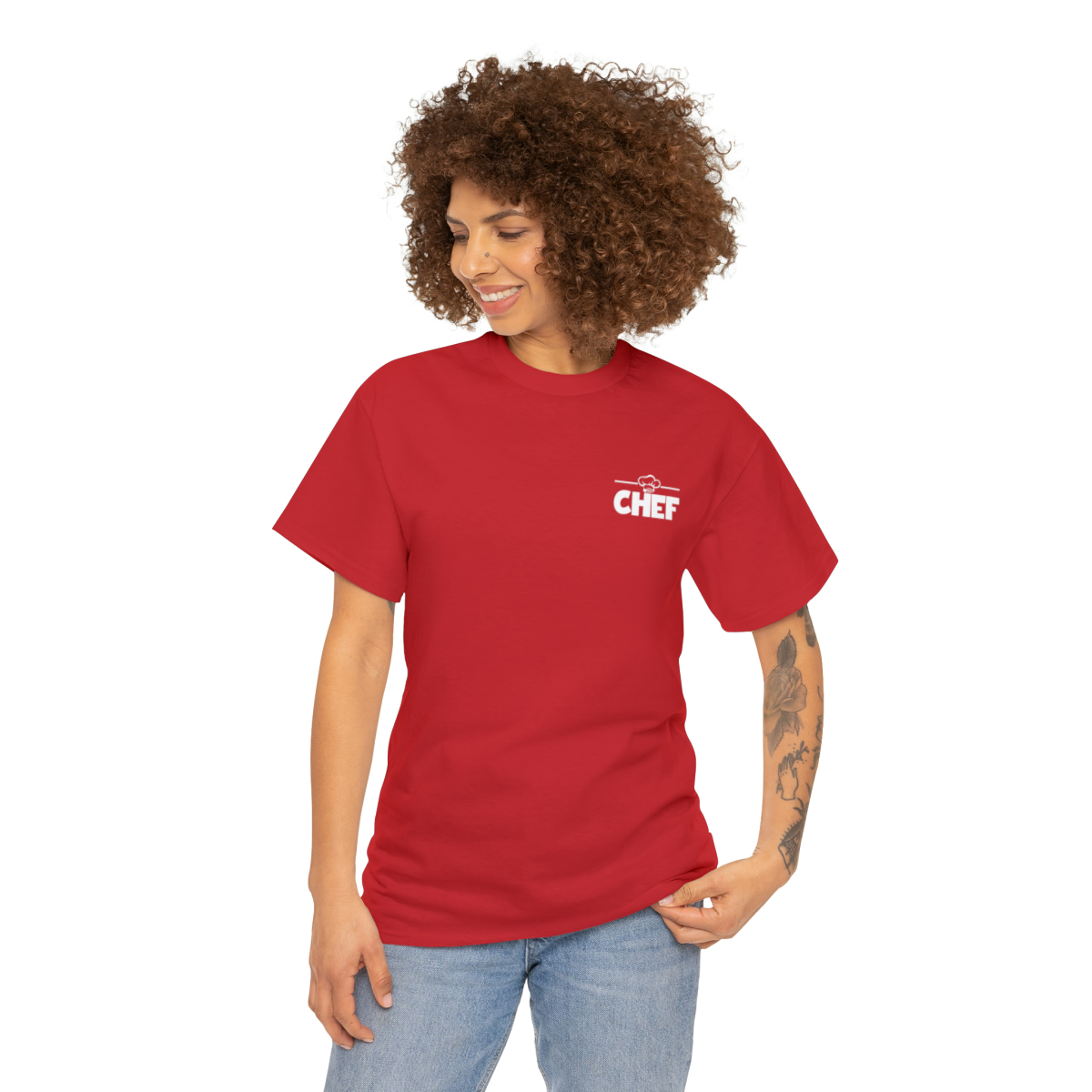 Unisex Heavy Cotton Tee - Chef - Culinary Master - Image 123