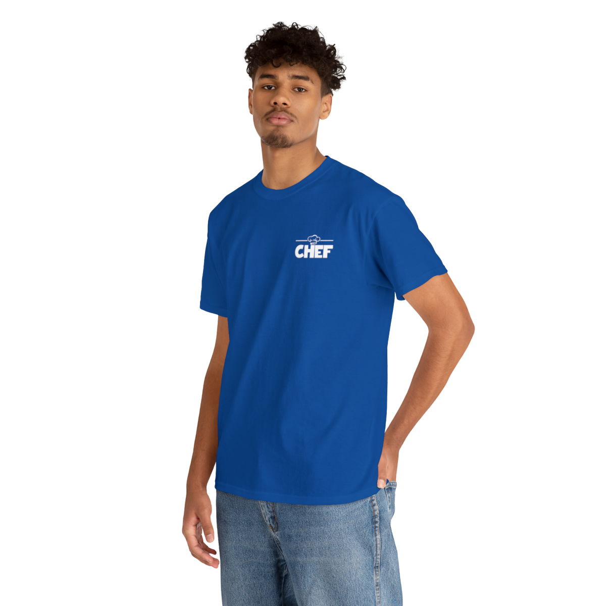 Unisex Heavy Cotton Tee - Chef - Culinary Master - Image 6