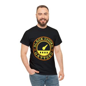 Unisex Heavy Cotton Tee - Black Smoke Matters