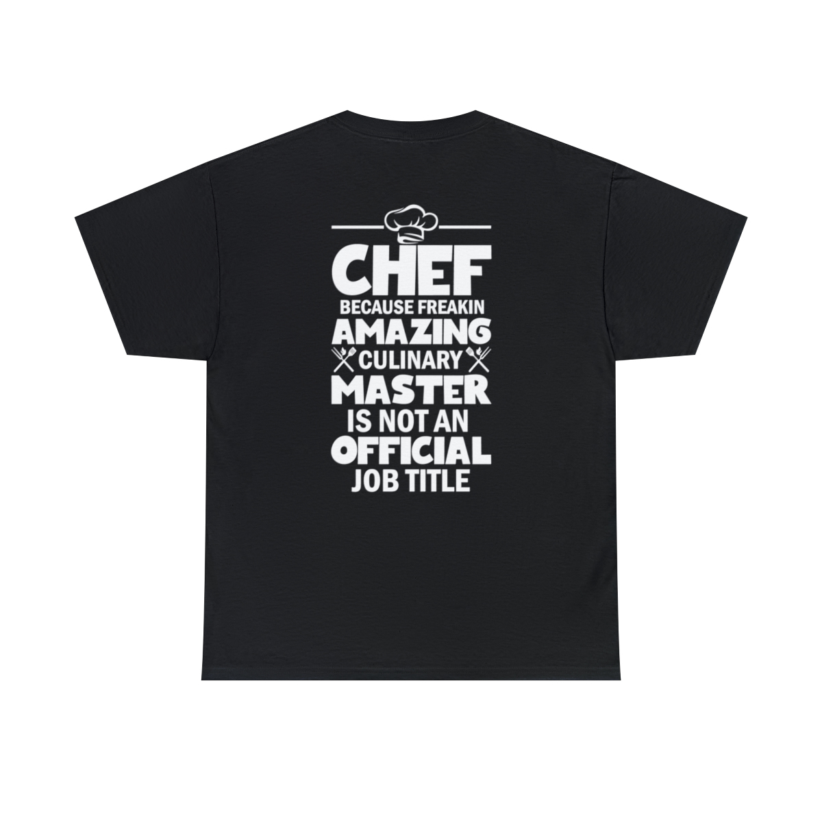 Unisex Heavy Cotton Tee - Chef - Culinary Master - Image 13