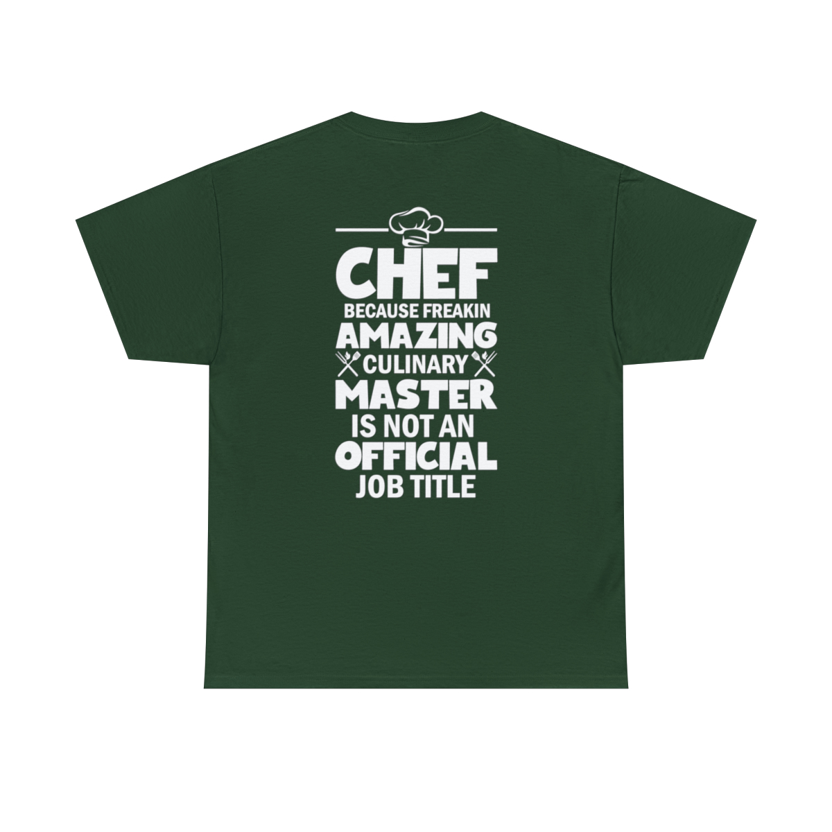 Unisex Heavy Cotton Tee - Chef - Culinary Master - Image 73
