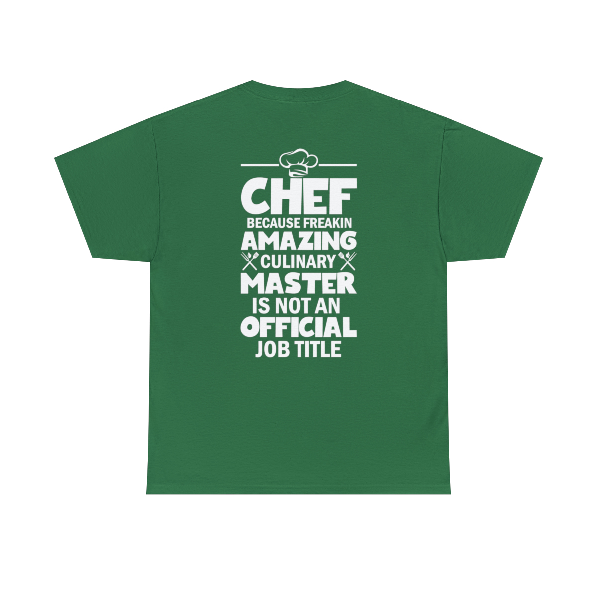 Unisex Heavy Cotton Tee - Chef - Culinary Master - Image 61