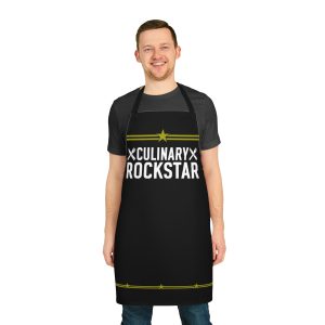 Culinary Rockstar Apron, Chefs Apron and Cooking gift