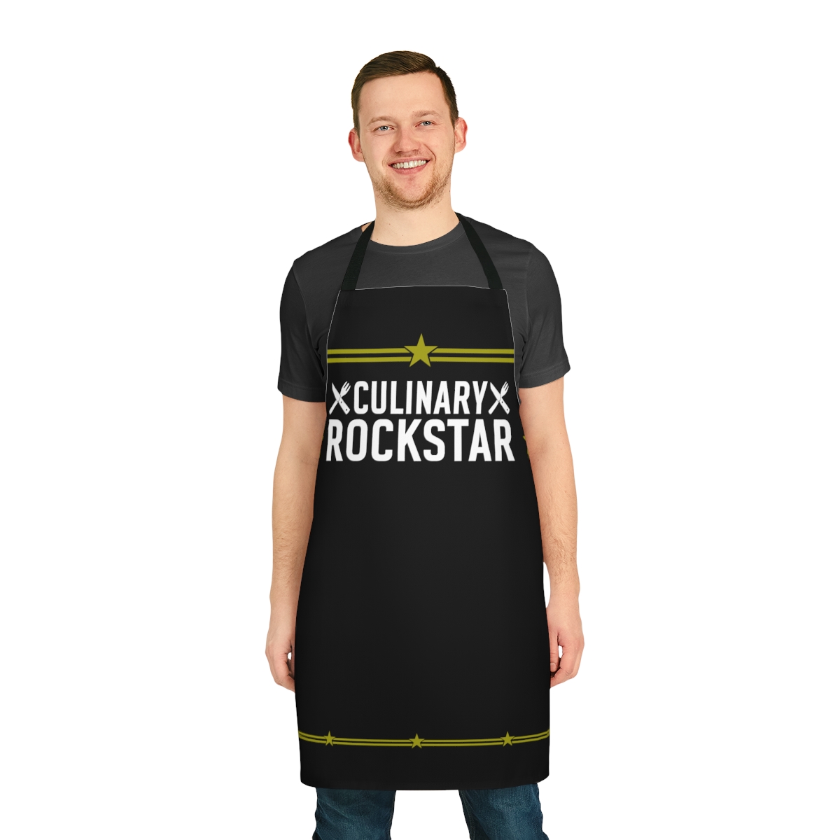 Culinary Rockstar Apron, Chefs Apron and Cooking gift